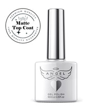 Load image into Gallery viewer, Angel Professional Gel Matte Top Coat, Soft Touch Matte Top Coat for Perfect & Long Lasting Matte Look, 10 ml, 0.33 OZ