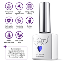 Load image into Gallery viewer, Gel Nail Polish Set "NEON SUMMER" with 6 Unique Shades, Manicure Gel Polish Kit for Professional Nail Art & DIY at Home, UV LED Soak Off, 6 pcs of 0.33 OZ, Gift Box