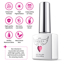 Load image into Gallery viewer, Gel Nail Polish Set "Dusty Rose" with 5 Popular Colors, Manicure Gel Polish Kit for Professional Nail Art & DIY at Home, UV LED Soak Off, 5 pcs of 0.33 OZ