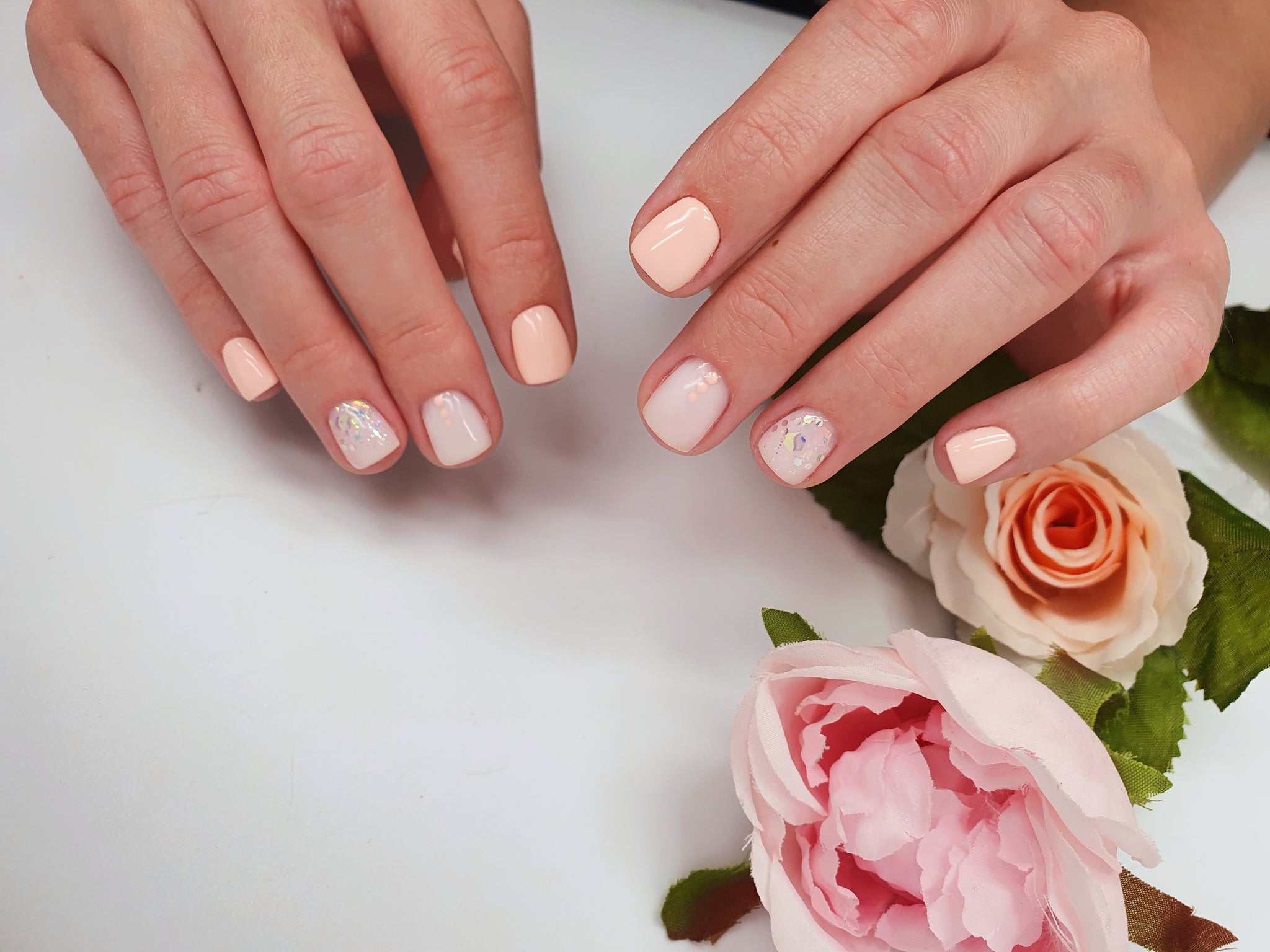 Gel Nail Polish Set "PASTEL SPRING" with 6 Unique Shades, Manicure Gel – angel-professional